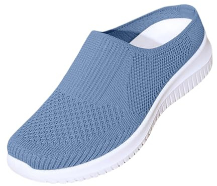 Générique Basket Femme sans Lacets Confortable, Basket Femme Été À Enfiler, Chaussure Durables Et Confortables, Chaussure Sport Respirantes, Sneaker Léger Et Décontracté, Sneaker Ville Pratiques