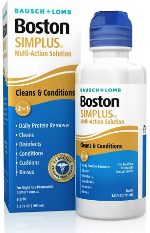 Boston Simplus Multi-action Solution, 3.5 Fluid Ounce