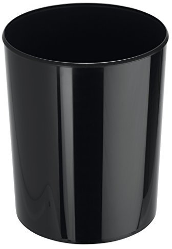 Han - Cestino per la carta linea Elegance, 219/240 x 300 mm, capacità: 13 l Nero lucido