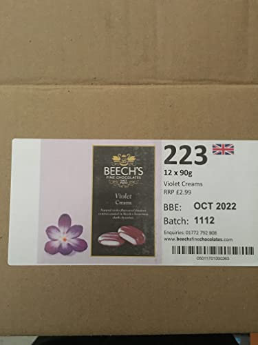 Beeches Dark Violet Creams 90 g (Pack of 6)