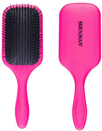 Denman D90L Tangle Tamer Ultra Detangling Brush, Pink, 1 Count (Pack of 1)