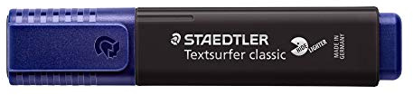 STAEDTLER 364 C-9 Textsurfer Classic Highlighter - Vintage Black (Box of 10)
