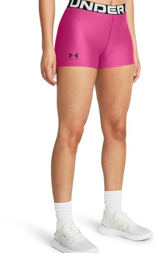 Under Armour Damen Short Tight HG Authentics Shorty 1383629 Astro Pink L