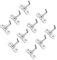 JECOMPRIS 10pcs Heavy Duty Pegboard Tool Storage Hooks Perforated Wall Hooks for Organizing Tools Compact and Practical for Efficient Display and Storage
