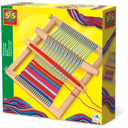 SES creative SES Webset Kinder-Strickset, 6-12 Monate, Mehrfarbig, Mittel