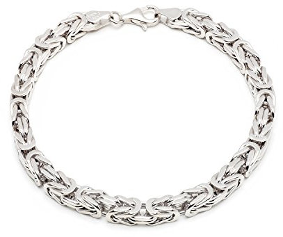 925 Silberarmband: Königsarmband Silber 6mm 23cm - KARH-60-23