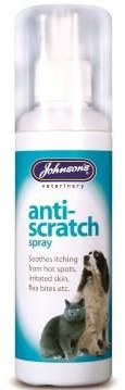 (2 Pack) Johnson's Vet - Anti-Scratch Spray Dog,Cat&Small Animal 100ml