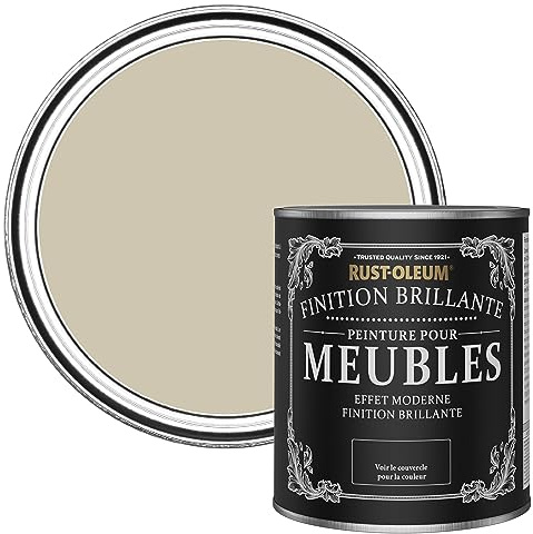Rust-Oleum Beige Furniture & Skirting Board Paint in Gloss Finish - Silver Sage 750ml