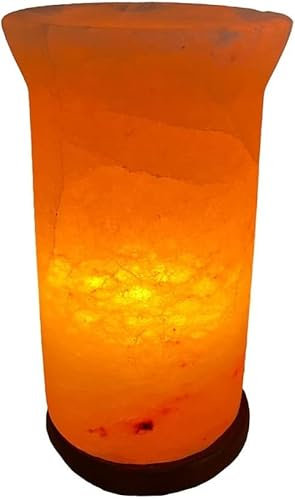 MaReBa24® Salzkristall Salzlampe SÄULE (Column) aus der Salt Range Pakistan