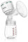 LIONELO Fidi Plus Kabellose elektrische dreiphasige Muttermilchpumpe 180 ml, energiesparende tragbare Milchpumpe, 9 Massagestufen, 150 min Betriebszeit 3 Silikontrichter Timer
