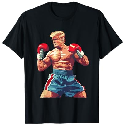 Boxe Donald Trump - Combat musculaire pour sauver l'Amérique T-Shirt