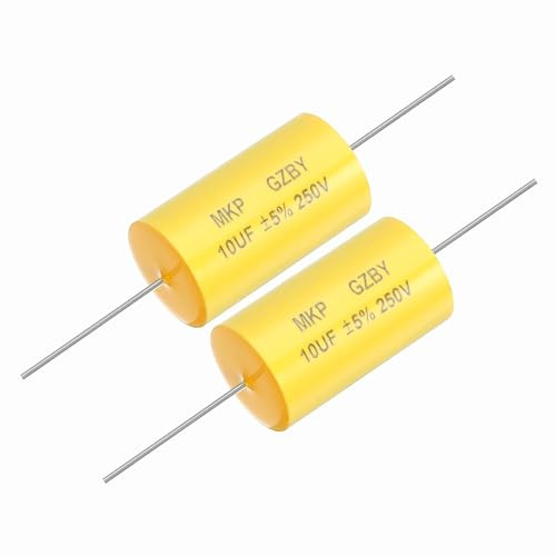 QUARKZMAN 2 st Frekvensdelare Kondensator 10uf 250V Axial Audio Crossover MKP Film Kondensator
