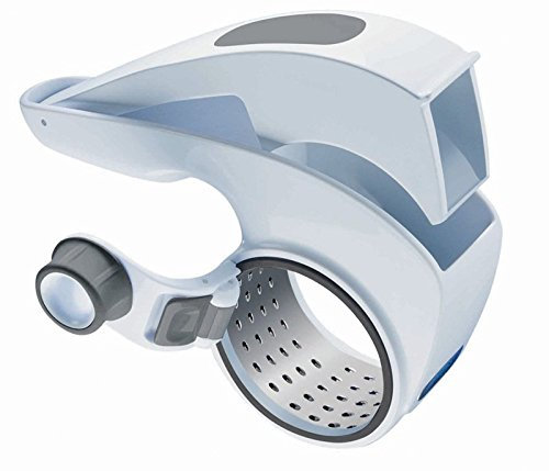 Zyliss E11293 Set grattugia a tamburo per formaggio, con tamburo fine e grosso