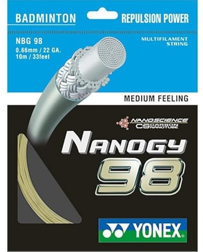 YONEX Nanogy 98 Badminton String - 10m Set