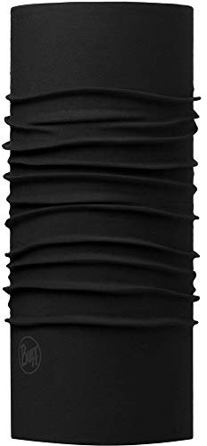 Buff Herren Ecostretch Kumihimo Multi Original Baby Halstuch, Solides Schwarz, one Size