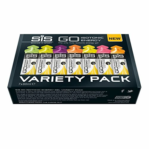 SIS SIS131063 Go Isotonic Energy - Variety Isotonic Gels for Adults, Built for Daily Beauty and Care