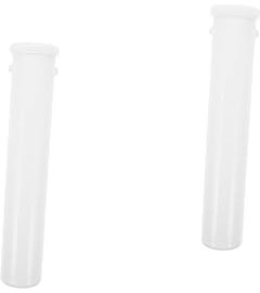 SHOWERORO 2 Stk Eiszapfen Box Serviertablett Trockeneis Für Getränke Eiswürfel-sticks Eiswürfel Trinkt Eiskugelform Whisky-eisbereiter Eisröhre Bourbon-eisbereiter Wein Eiskübel Plastik Weiß