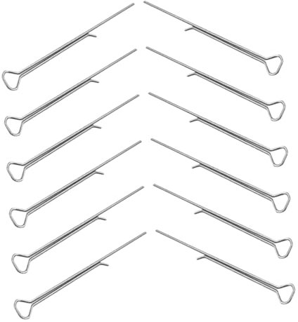 GLEAVI 12pezzi per Candele Dispositivo di Centraggio Strumento per Posizionamento Clip per Stoppini Accessori per Fabbricazione di Candele