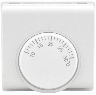 MeevrgR 1 thermostat de chauffage électrique 86 x 86 x 41 mm 1 pièce adaptée pour l'intérieur et la maison, il remplace les interrupteurs à bouton traditionnels
