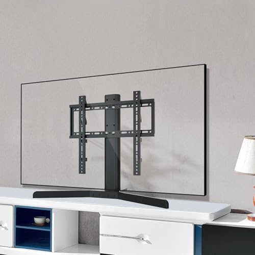 GUODDM monitorfäste – höjdjusterbart enkelt LCD-stativ, ett TV-fäste för 37-55 tums skärm, håller upp till 50 kg/39,8 kg (H50 cm)