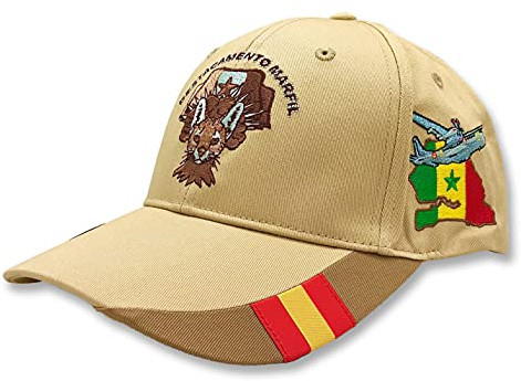 Tacro Gorra Destacamento Marfil Senegal Ejército del Aire Unisex Adulto Árido
