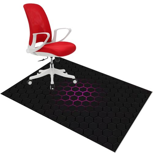 Tappetino per sedia da ufficio resistente, grande, per pavimenti duri, antiscivolo, per sedie a rotelle, scrivania, per pavimenti in legno, 160 x 180 cm