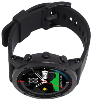 Smartwatch 50m a Prova di Acqua Lightweight Professional Sports Watch for Men Swimming Diving Running With Long Battery Life e Smart Notification Funzione (GREY)