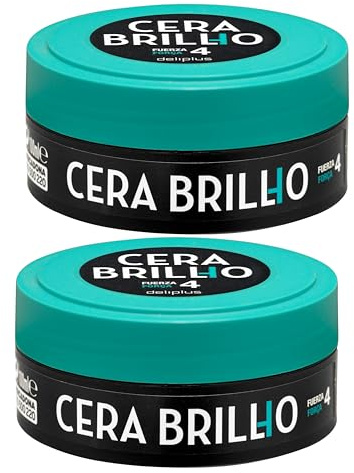 [PACK 2 UNIDADES] Cera cabello Brillo Profix Deliplus fijación 4 | ESPECIAL cabellos finos o con poco volumen | 2 Botes de 100 ml