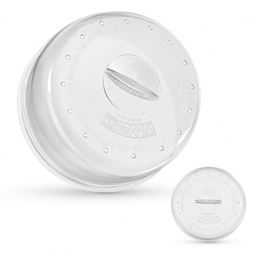 Ventilated Splatter Guard - Vented Microwave Plate Cover (27.5cm)