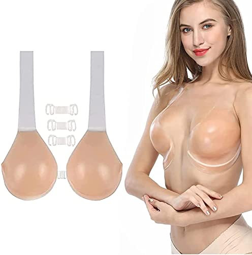 HIDRUO Invisilift Bra, Conceal Lift Bra, Invisalift Bra for Large Breasts (G) Skin