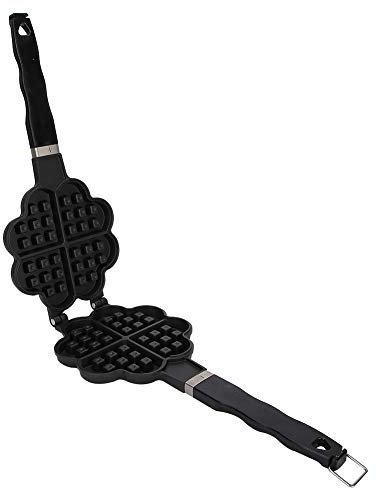 En forma de, corazón bricolaje gofrera molde DIY gofres gofres molde de pastel bandeja de hornear accesorios para el hogar de gas ancake Griddle Flip cocina pancake fabricante bandeja para hornear Mén