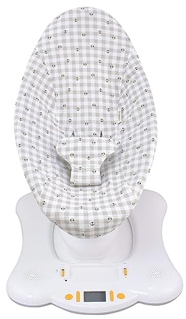 JYOKO Barnhängmatta i bomull kompatibelt med Mamaroo 4moms, Mamaroo Rockaroo (Picnic Vichy)