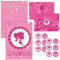 crunier 12PCS Prinzessin Einladungskarten Kindergeburtstag Mädchen mit 12 Umschläge und 12 Aufkleber,Rosa Prinzessin Einladungskarten für Geburtstag,Themenparty,Festliche Feste,Geschenke für Mädchen
