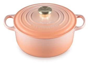 Le Creuset Ferro Fundido Bräter Redundan, 24 cm, 4,2 l, Pfirsich