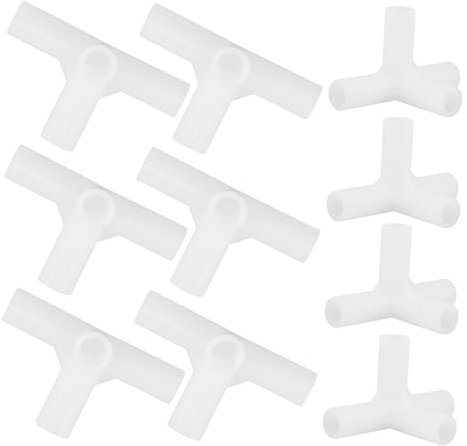 Abaodam 10stücke Teiliges Kunststoff Rechteckverbinder Für Zeltstangen Ersatzteil Mit Stabilem Für Campingzelte Fotostudio Pavillon Installieren Langlebig