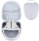 RIYADAone Duro Viaggio Caso Custodia Compatible con ATH-M50X/ATH-M20X/ATH-M70X/ATH-M30X/ATH-M40X cuffie professionali da studio (Bianco)