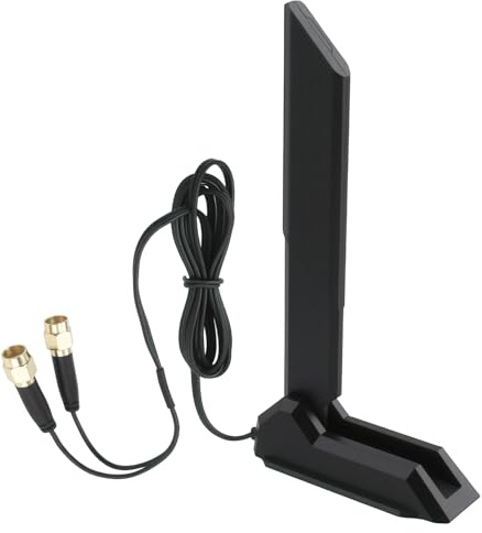 Wifi Antenna PC Wifi 6E Tri-Band 2.4GHz 5.8GHz 6GHz WiFi 6 Antenna Aerial for ASUS ROG Strix Gaming Motherboard 6E Router Range Extender Booster Supaerial Computers Gaming Magnetic Base