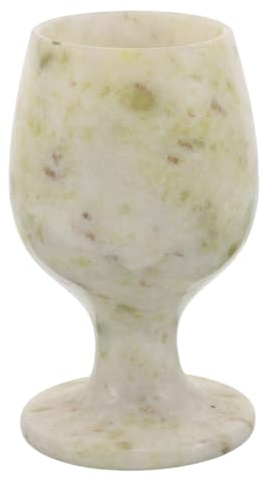 NUOBESTY Copa de cáliz: Copa de jade - de vino vintage - de para decoración de fiestas de bautismo medievales renacentistas