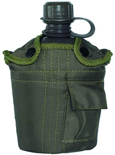 Mil-Tec Flasche-14506001 , Kunststoff , Oliv Einheitsgröße