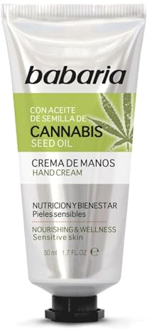 Babaria ? Crema de manos con aceite de semilla de cannabis ? 50 ml