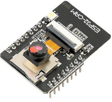 AZDelivery ESP32 Cam Modul + Bluetooth ESP32 5V Dual Core 32-bit CPU mit 2MP Kamera Entwicklungsboard kompatibel mit Arduino inklusive E-Book!
