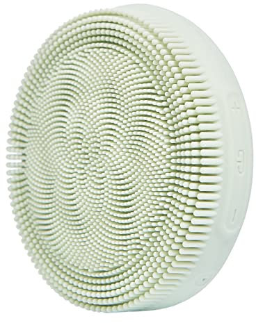 ICHIGO - EASY CLEAN GO - Brosse visage sonique avec anneau de fixation, avec 5 intensités réglables, charge par USB, étanche et 2 ans de garantie.