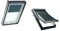 Original Roto Vorteils-Set Verdunkelungsrollo in Dunkelgrau und Außenrollo Screen Für Designo R4/R7 Führungsschiene Silber Größe ZRV 114/118 | 11/11 Größe ZAR 114/xxx Breite 114 cm