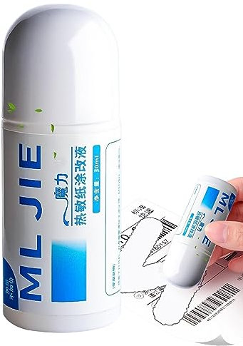 EXBERT Informationsschutz Korrekturflüssigkeit - Datenabdeckende Korrekturflüssigkeit ohne Spuren | Home Offices Dokumente Korrekturflüssigkeit für Identität, Lieferadresse, Steuerdokumente