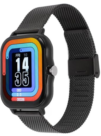 Annadue Orologio Fitness Tracker, Smartwatch Sportivo con Touch Screen Completo da 1,69 Pollici, 12 modalità Sport, Orologio Sanitario per Donne e Uomini con Sveglia, Cronometro, Timer,