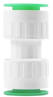 Ctyjia 1 Pieza Conector de Tubería de Agua Recto, 25mm Conector Rápido de Tubería de Agua, Adaptador de Conexión Rápida para Tuberías de PPR, PE y PVC
