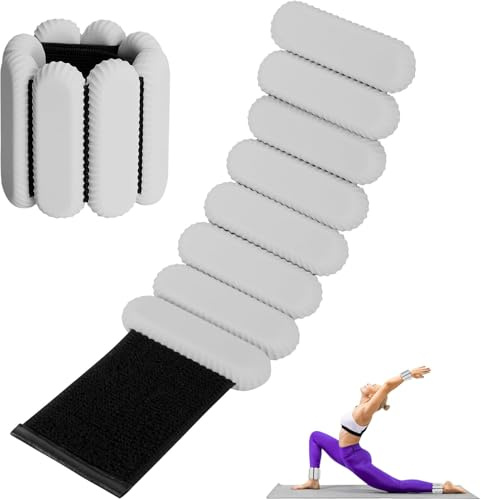 2 st justerbara handledsvikter set med ankelvikter för träning promenader jogging yoga aerobics pilates viktbärande armband fitness armband