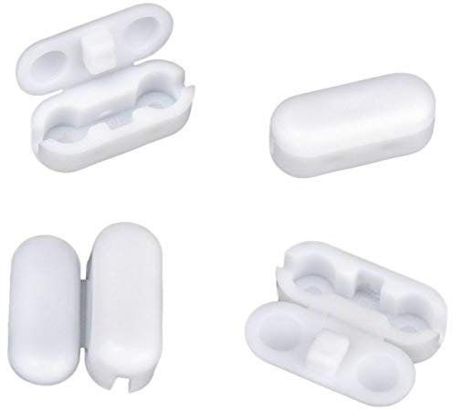 20 Pack Replacement Vertical Roman Roller Blind Ball Chain Cord Connector Clips