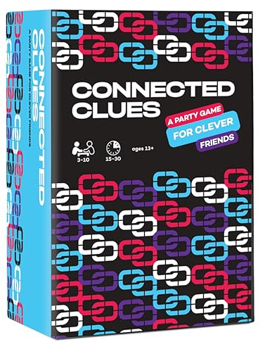 Connected Clues - A Party Game for Clever Friends | Phrase Guessing Fun Based on The Popular Before and After Game Show Category | Trivia with a Twist