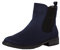 Jana Damen Chelsea Boots Elegant Flach Weite H Mehrweite, Blau (Navy), 41 EU